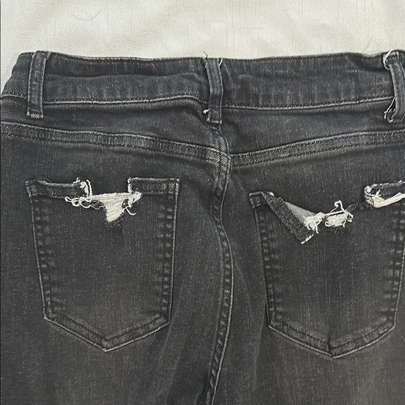 Distressed Black Jeans for Women - Picture 4 of 4